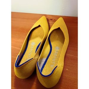 Rothy’s THE POINT flat - Marigold/yellow
